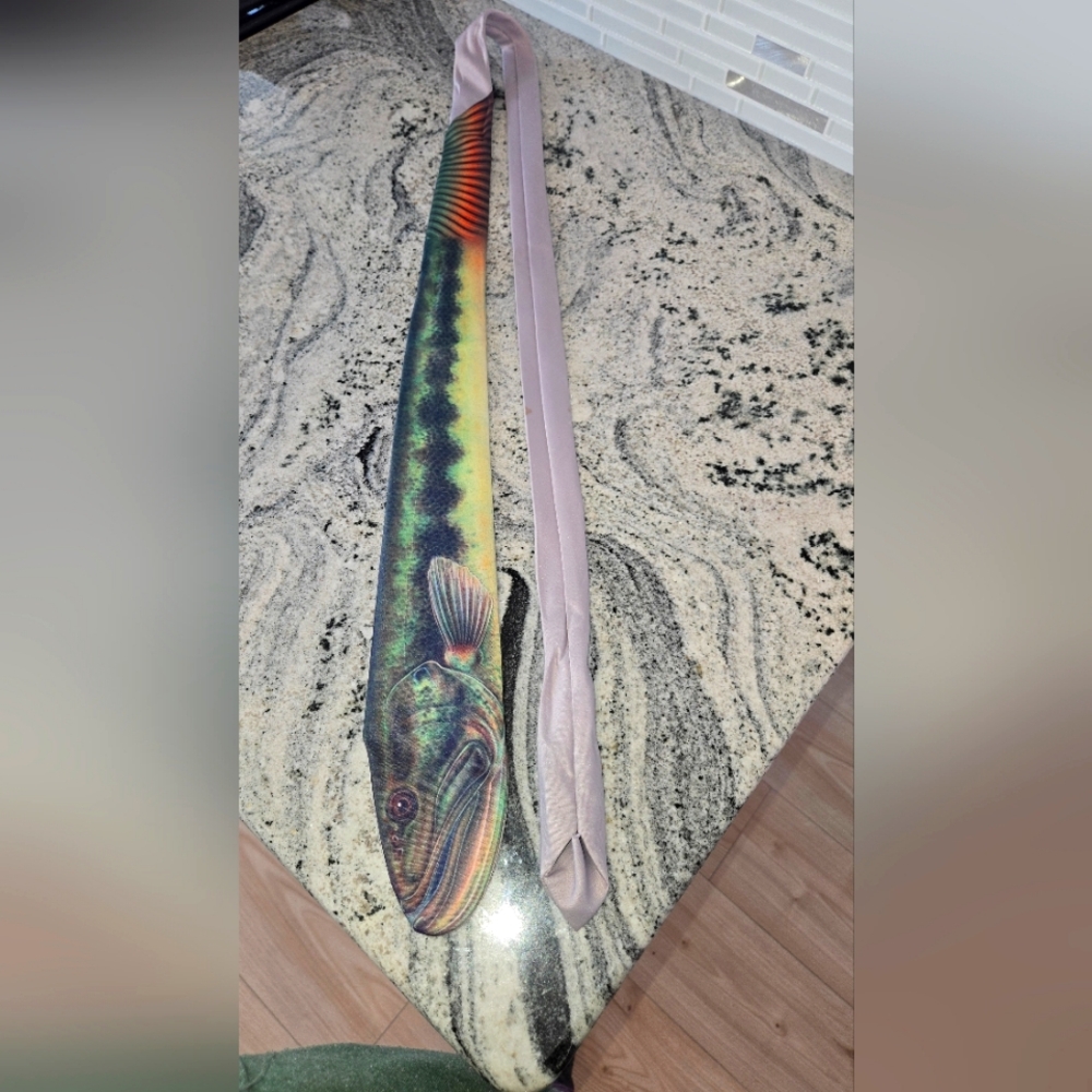 Ralph Marlin Large Mouth Bass Tie